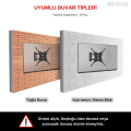 Bestoclass Weston WS-50ULT Hareketli Tv Askı Aparatı