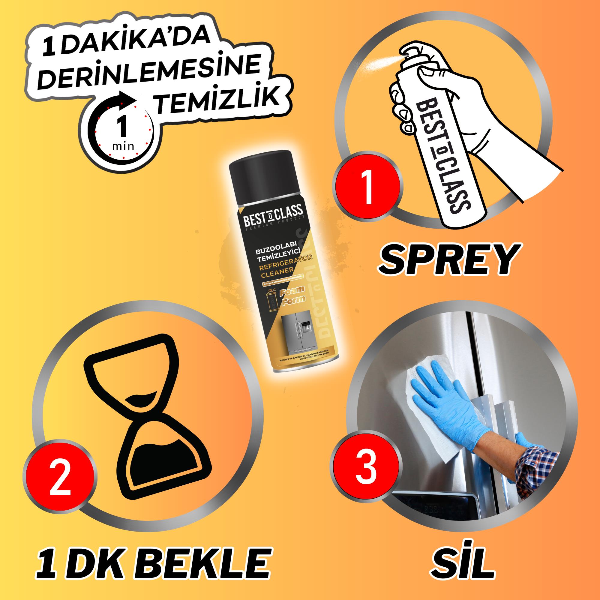 Bestoclass Premium Product Buzdolabı Temizleyici 500 ML